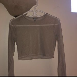 Sheer shirt